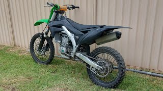 Kawasaki KX450 dirtbike motorcycle fyp [upl. by Lehcar]