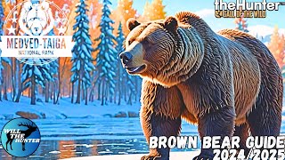 Medved Taiga Brown Bear Guide  TheHunter Call of The Wild 2425 [upl. by Ennaear]