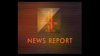 Channel 4 Continuity amp Adverts  News Report  16th December 1998 [upl. by Rolph]