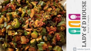 Vendakkai poriyal recipe in tamil  Ladys finger fry  Okra  Bhindi fry recipe in tamil [upl. by Matusow]