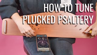 How to tune your plucked psaltery [upl. by Green]