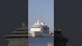 quotSerenade of the Seasquot departs Southampton short cruiseship cruise ship southampton shorts [upl. by Blaseio]