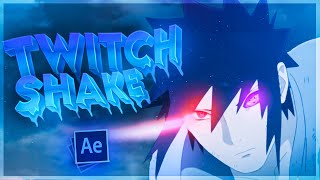 Simple Twitch Shake in After Effects  AMV Tutorial [upl. by Heron]