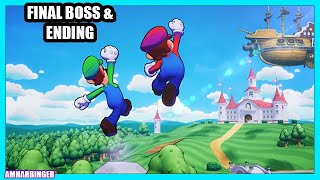 Mario amp Luigi Brothership Final Boss amp Ending  All Credits amp Title Screen Easter Egg [upl. by Alyse]