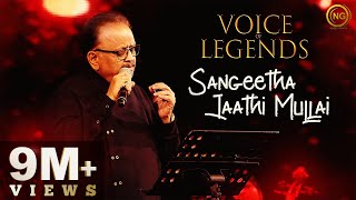 Sangeetha Jaathi Mullai  SP Balasubrahmanyam  Kadhal Oviyam  Voice of Legends Singapore [upl. by Neerak]