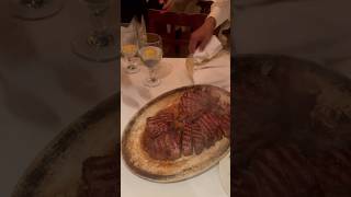 Porterhouse steak from Empire steak house in NYCempiresteakhouseporterhouseNYC [upl. by Eicul]