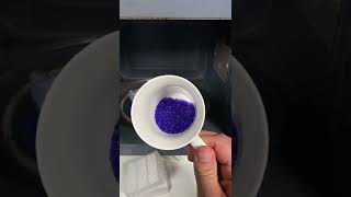 reuse silica gel desiccant package  how not to microwave it [upl. by Dallis698]