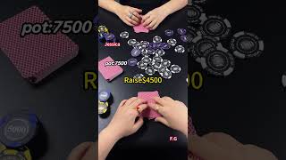 FINGER GAME  My opponent is very strong but I will definitely win pokervlog foryou whowins [upl. by Annoya]