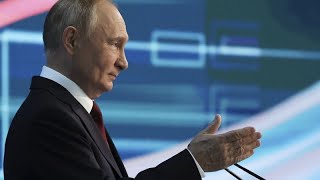 Putin sullenergia quotLe sanzioni dellOccidente sono concorrenza slealequot [upl. by Amesari]