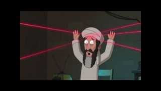 Family Guy  Osama bin laden repents and goes to heaven [upl. by Ummersen429]