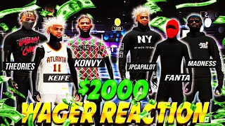 Keife amp Konvy Wagered Fanta amp JPCapalot For 2000 In The BIGGEST WAGER OF THE YEAR So Far On NBA2K22 [upl. by Latrina47]