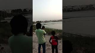 baniyas lake view abudhabi baniyas lake uae shorts shortsviral [upl. by Atte]