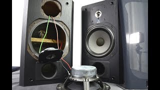 Focal Opal 607 speakers look inside  whats inside loudspeaker [upl. by Norym]