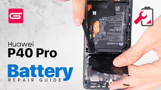 Huawei P40 Pro Battery Replacement [upl. by Eatnohs]