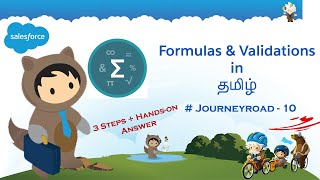 Formula and validation in salesforce answers  salesforce in tamil  techplantofficial [upl. by Neelrad757]