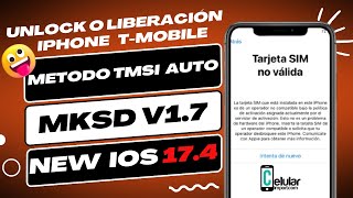 ✅Cómo liberar iPhone “ Tarjeta Sim no Válida “  iOS 174  con Rsim MKSD TMSI MODO AUTO 2024 UNLOCK [upl. by Hackney]