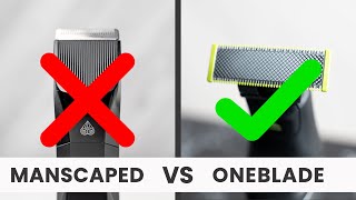 Manscaped vs Philips OneBlade  Which Is Better [upl. by Mindy]