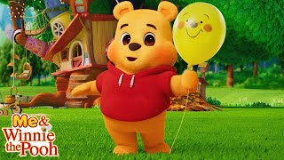 Me amp Winnie the Pooh Surprise Birthday Balloons  Disney Junior  Review [upl. by Jefferey]