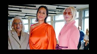 Dame Vanessa Redgrave 87 joins daughter Joely Richardson and Zawe Ashton for a very chic front row [upl. by Bloem]