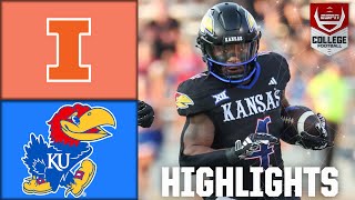 Illinois Fighting Illini vs Kansas Jayhawks  Full Game Highlights [upl. by Hollingsworth81]