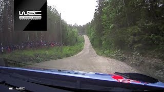 WRC  Neste Rally Finland 2019 Shakedown ONBOARD Breen [upl. by Nastassia]