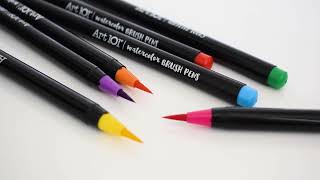 How to Use Art 101 Watercolor Brush Pens [upl. by Sara-Ann]