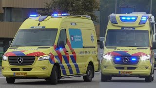 BrandweerRijopleiding amp AmbulancesRijopleiding met spoed in Zwolle [upl. by Yssirc]