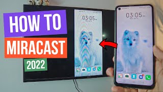 Miracast How to Connect Phone to TV 2022 [upl. by Yroger]