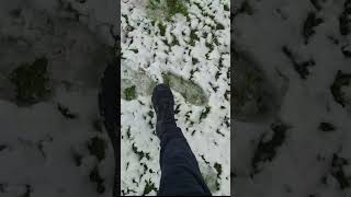 SNOW ❄ IN IRELAND 🇮🇪 fyp snow christmas snowinireland viral shorts [upl. by Manny91]