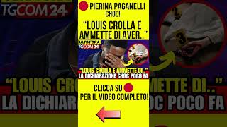 PIERINA PAGANELLI  LOUIS DASSILVA CROLLA E AMMETTE DI AVER notizie cronaca ultimenotizie [upl. by Kliman]