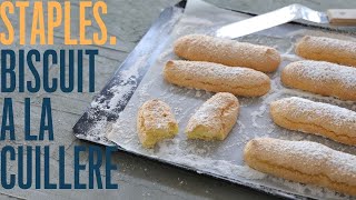 The most versatile biscuit in French patisserie easy French lady finger recipe [upl. by Owena]