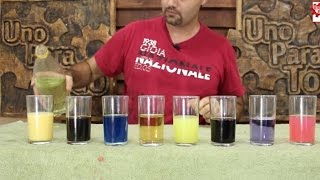 Cambiando el color de los líquidos │Ciencia mágica │ Experimento Fácil│ [upl. by Amberly42]