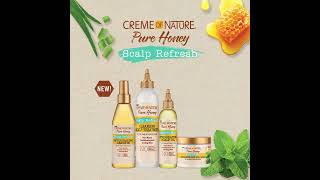 Creme of Nature Pure Honey Scalp Refresh Collection [upl. by Pierrette859]