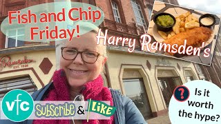 🍟 Fish and Chip Friday 🍟 Harry Ramsdens 🐟 Blackpool Prom ❓ Worth the Hype [upl. by Tynan]