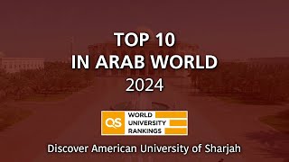 Discover American University of Sharjah  2024 [upl. by Tnilf]