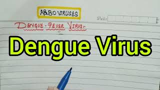 Dengue Virus  ArboViruses  Virology  Microbiology [upl. by Chandless]