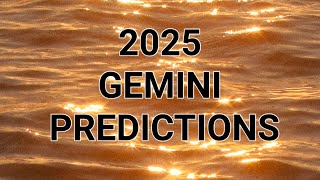 2025 GEMINI ♊️ prediction  career  money  transformation glow up [upl. by Atelokin]