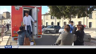 Cancro al seno il camper della prevenzione fa tappa a Trivento [upl. by Drofnil337]