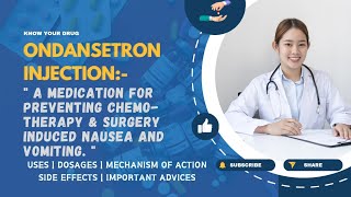 Ondansetron Injection Uses Dosage Mechanism Side Effects amp Important Advice  MediInsights [upl. by Enhpad826]