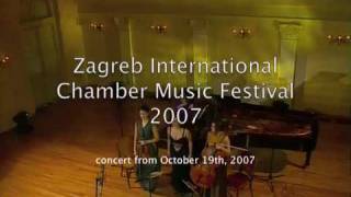 ZAGREB KOM 2 • Bedřich Smetana Piano Trio  3rd mov [upl. by Abil]