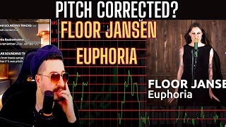 Floor Jansen  Euphoria  Beste Zangers Songfestival  IS IT AUTO TUNED [upl. by Zicarelli]