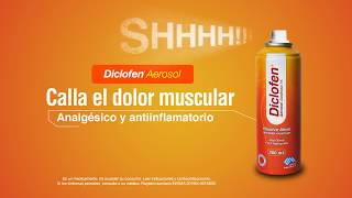 Diclofen® Aerosol  Calla el dolor muscular [upl. by Atin]