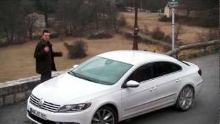 Volkswagen CC roadtest English subtitled [upl. by Bentlee]