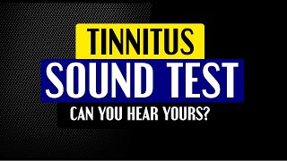 Tinnitus Sound Test  What Does Tinnitus Sound Like [upl. by Malcom]