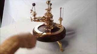 Orrery showing elliptical orbit of Mercury and retrograde motion of Venus [upl. by Island]