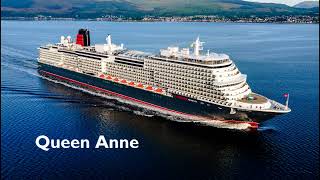 Cunards Queen Anne Naming Liverpool 3rd June 2024 [upl. by Anahsal]