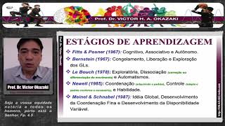 ESTÁGIOS DE APRENDIZAGEM MOTORA  O QUE MUDA COM A PRÁTICA  PROF DR VICTOR H A OKAZAKI [upl. by Naasar587]