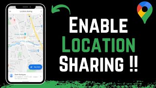 How To Enable Location Sharing In Google Maps [upl. by Ultun711]