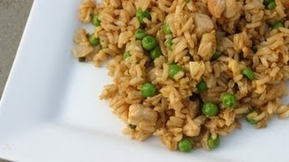 How To Make Chinese Chicken Fried Rice  Rockin Robin Cooks [upl. by Arimat]