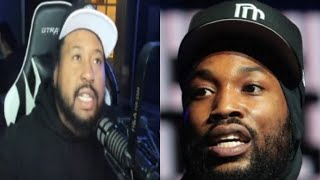 DJ Akademiks responds to Meek Mill’s sending threats on Twitter amp then saying it’s entertainment [upl. by Aikim]